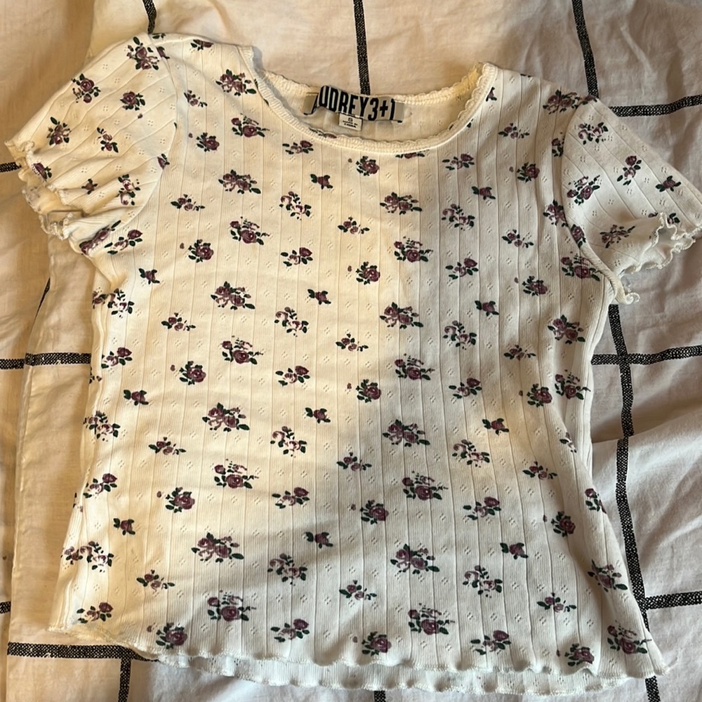 Rose Floral tee